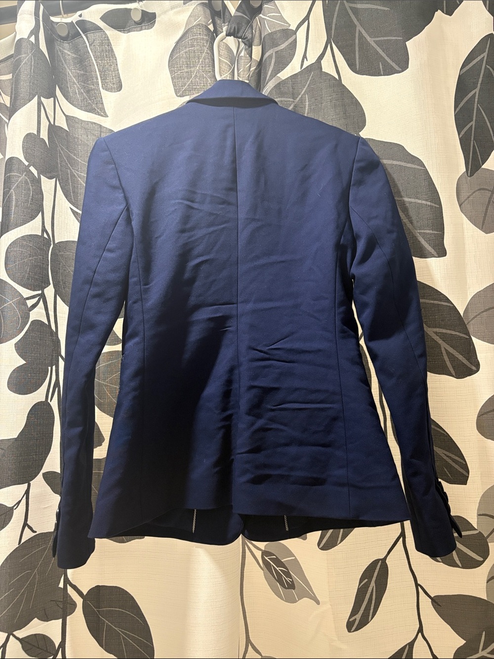 Express Women’s Navy Blue Single-Button Blazer - Picture 4 of 5